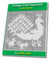 Thumbnail Vintage Filet Peacock Family Crochet Pattern Ebook