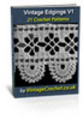 Thumbnail Vintage Edgings Crochet Patterns Volume1 Ebook