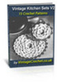 Thumbnail Vintage Kitchen Sets Crochet Patterns eBook Volume 2
