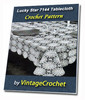 Thumbnail Lucky Star Tablecloth Vintage Crochet pattern eBook (PDF)
