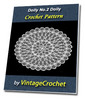 Thumbnail Doily No.2 Vintage Crochet Pattern Ebook