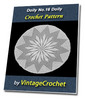 Thumbnail Doily No.16 Vintage Crochet Pattern Ebook