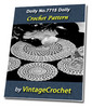 Thumbnail Doily Mat Set No.7715 Vintage Crochet Pattern Ebook