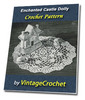 Thumbnail Enchanted Castle Doily Vintage Crochet Pattern Ebook