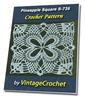 Thumbnail Pineapple Square S-735 Vintage Crochet Pattern eBook Thumbnail Pineapple Square S-735 Vintage Crochet Pattern eBook