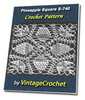 Thumbnail Pineapple Square S-740 Vintage Crochet Pattern eBook Thumbnail Pineapple Square S-740 Vintage Crochet Pattern eBook