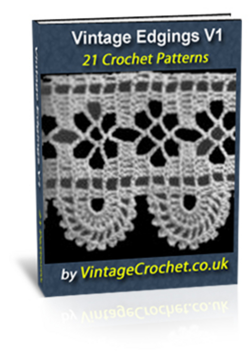 Product picture Vintage Edgings Crochet Patterns Volume1 Ebook