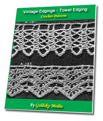 Product picture Vintage Edgings Towel Design Crochet PatternEbook