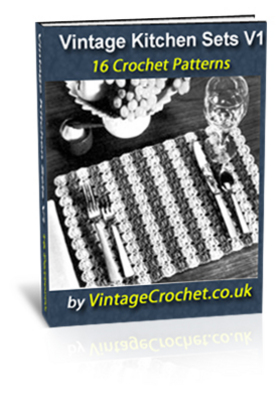 Product picture Vintage Kitchen Sets Crochet Patterns eBook Volume 1
