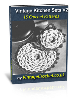 Product picture Vintage Kitchen Sets Crochet Patterns eBook Volume 2