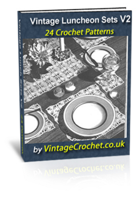 Product picture Vintage Luncheon Sets Crochet Patterns eBook Volume 2