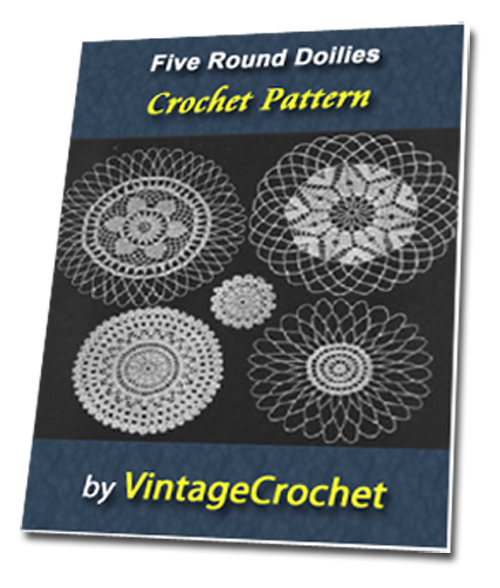Product picture 5 Round Doiles Vintage Crochet Pattern Ebook