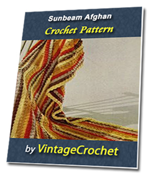 Product picture Sunbeam Afghan Vintage Crochet Pattern