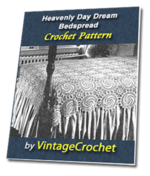 Product picture Heavenly Daydream Bedspread Vintage Crochet Pattern
