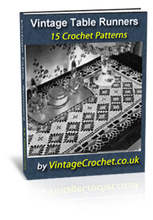 Product picture Vintage Table Runner Crochet Patterns