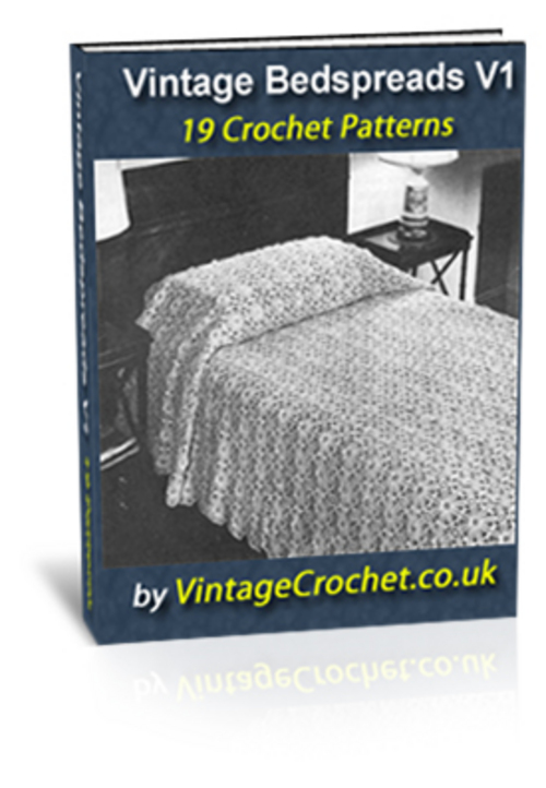 Product picture Vintage Bedspreads Crochet Patterns Volume 1 Ebook