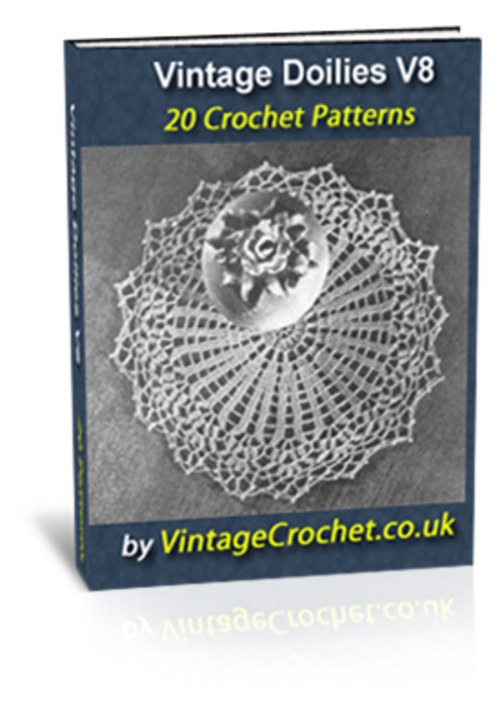 Product picture Vintage Doily Crochet Patterns Volume 8 Ebook